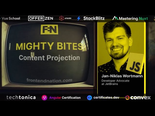 Frontend Nation Mighty Bites with Jan-Niklas Wortmann: Optimizing Angular Content Projection