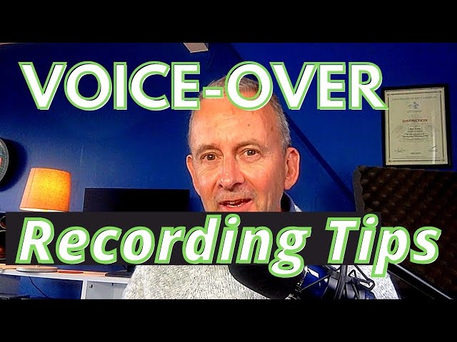 My Top Tips for VoiceOver Recording