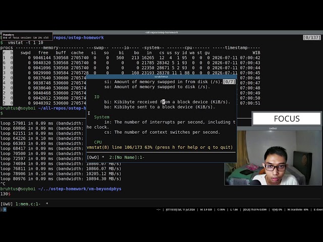 Live study: read along book "Operating Systems: Three Easy Pieces" (Part 146)