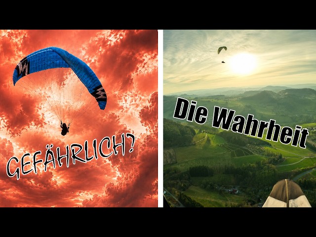 Gleitschirm: Wie gefährlich ist Gleitschirmfliegen wirklich. Statistik, Risiko & Realität!
