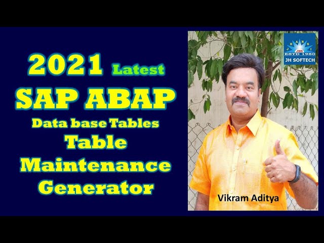 Mastering SAP Table Maintenance Generator: A Step-by-Step Training Guide