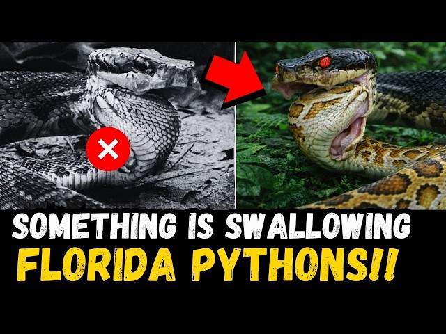 Scientists Finally Found What’s Swallowing Pythons in Florida — And It Makes No Sense