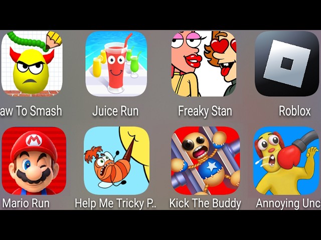 Gramic Monster Scary survival,Minecraft, The Office Boss,Emoji Puzzle,Survival Story,Kick The Buddy