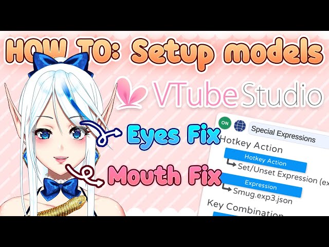 【GUIDA: Live2D】Tutorial VTube Studio - Correggere occhi e bocca deformati - YoshinoArt