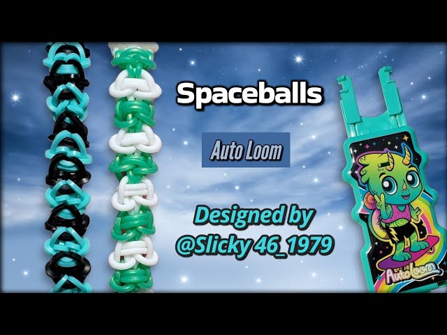 Fast & Easy "Spaceballs" Auto Loom Bracelet Tutorial | RL