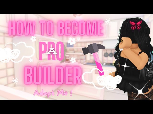 ｡˚ ♡ How to become a PRO builder on Adopt Me ! 2024 Building Tips & tricks ♡ ˚｡ | Roblox