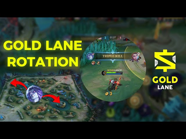 HOW TO GOLD LANE ROTATION (MLBB META GUIDE) | MOBILE LEGENDS