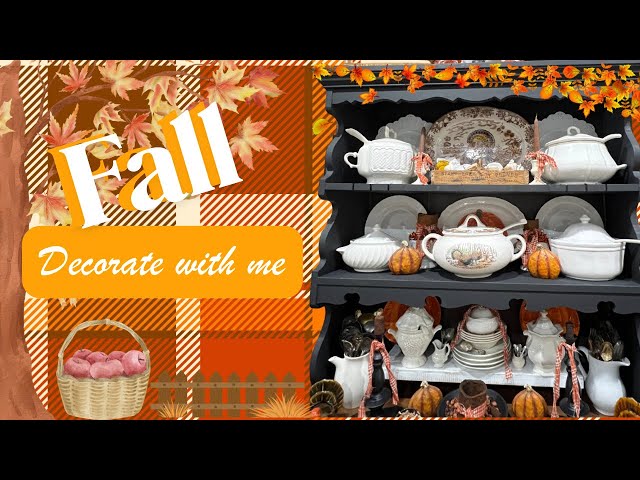 FALL DECORATE WITH ME!