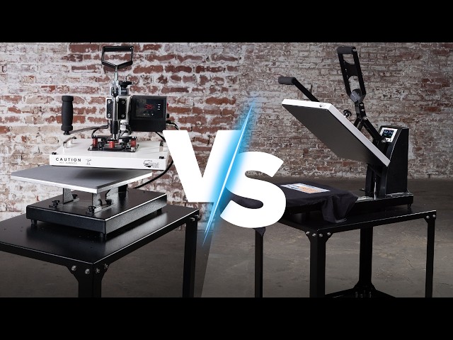 Clamshell or Swing-Away? How to Pick the Right Heat Press