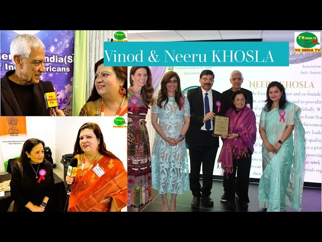 Vinod Khosla and Neeru Khosla ventures and life with Jasleen Khanuja of Yo India TV