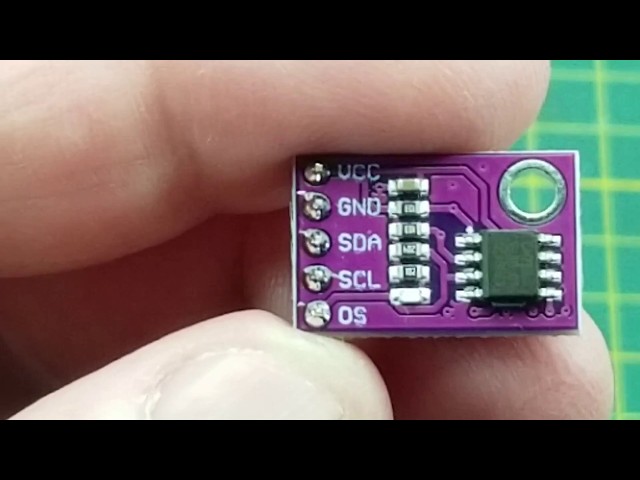 curiosity tinkering: LM-75 temperature sensor