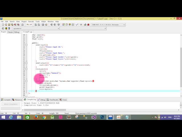 C++ OOP Full Tutorial in Khmer