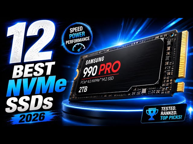 Best NVMe SSDs 2026 – We Tested Them All
