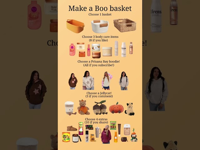 make a boo basket!!! please blow up!  #preppy #fashion #like #subscribe #aesthetic