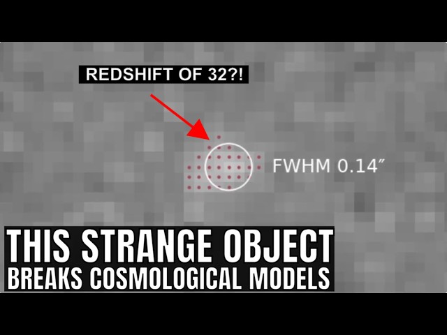 Mind Blowing Discovery of an Object at Redshift of 32...Or Is This a Planet Nearby?