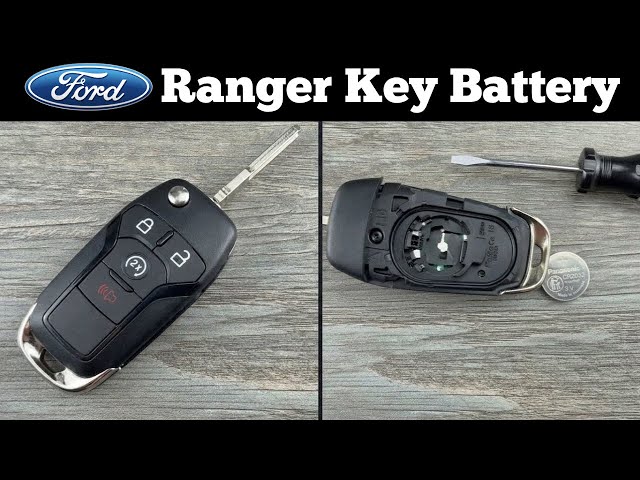 Reemplazo de batería del control remoto para FORD RANGER 2019-2025: Cómo cambiar y reemplazar bat...