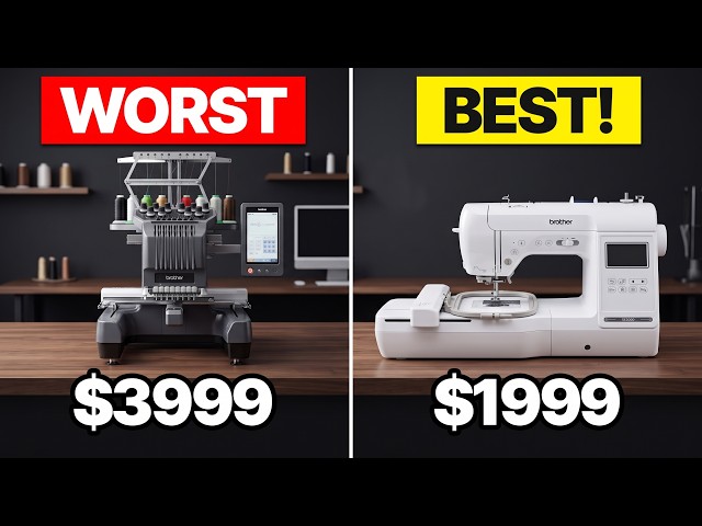 ✅ Best Computerized Embroidery Machine of 2026 [Don't Buy One Before Watching This]