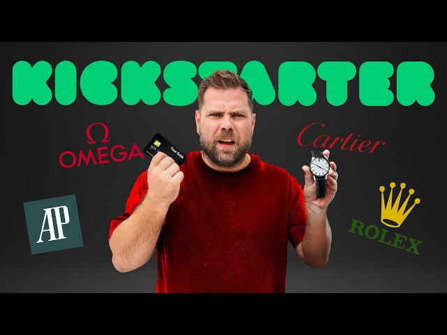I SPENT $1000'S ON KICKSTARTER WATCHES!