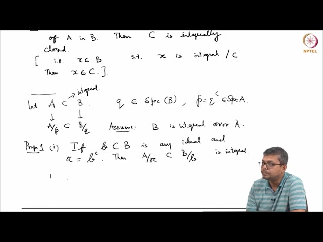Topics in Commutative Algebra - Part 2 #swayamprabha