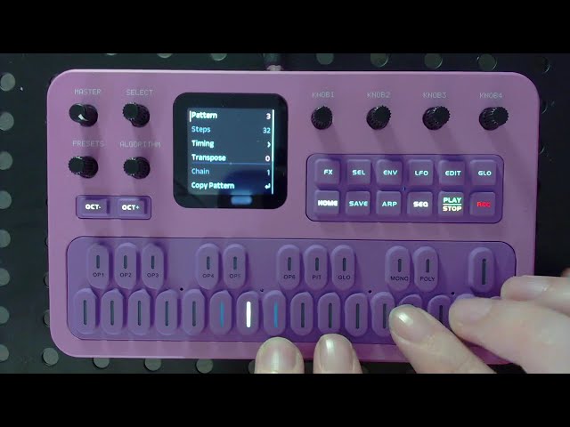 almost thirty minutes with the m-vave fm-1's new alternate firmware