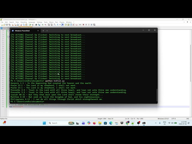 Python Tkinter Tutorial: Build a 6-Button Bible Verse App GUI | For Beginners | TUTORIAL