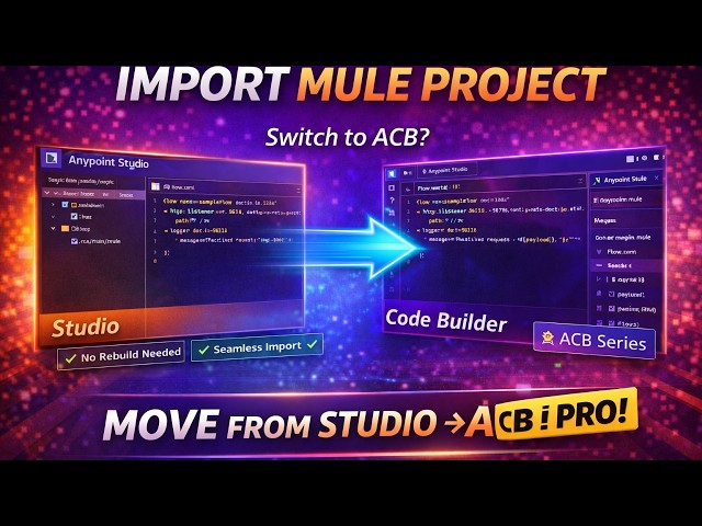 Import a Mule project from Anypoint Studio into Anypoint Code Builder step-by-step