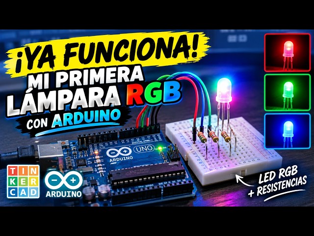 Arduino from SCRATCH: The RGB LAMP finally works! 💡PART 2