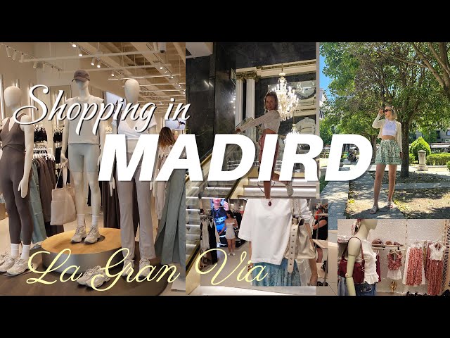 Shopping in Madrid: Grand Via Fashion Haul | Zara, Uniqlo, Bershka + More!