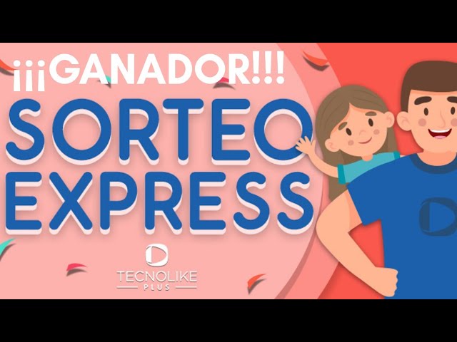 GANADOR del SORTEO EXPRESS por el día de los padres en #TecnoLikePlus
