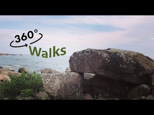 360 video walking tours I Standing Stones I Bornholm Denmark