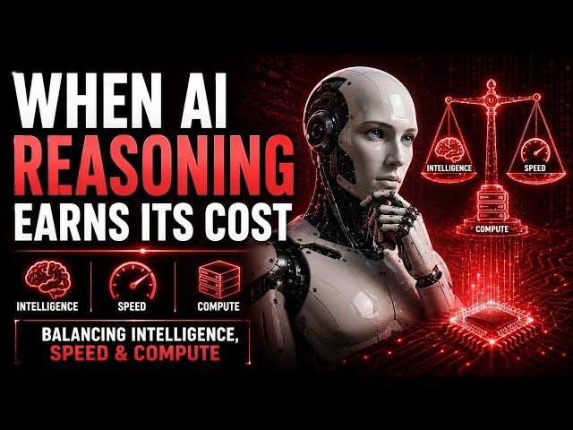 When AI Reasoning Earns Its Cost | Balancing Intelligence, Speed & Compute | Uplatz