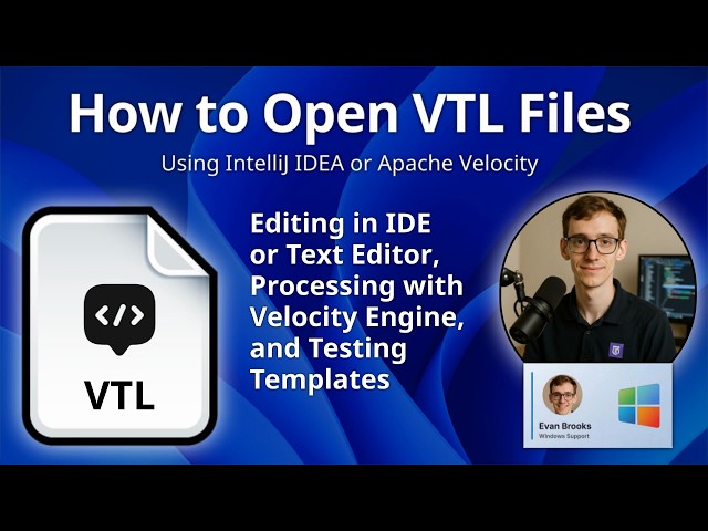 How to Open VTL Files (Apache Velocity Template)