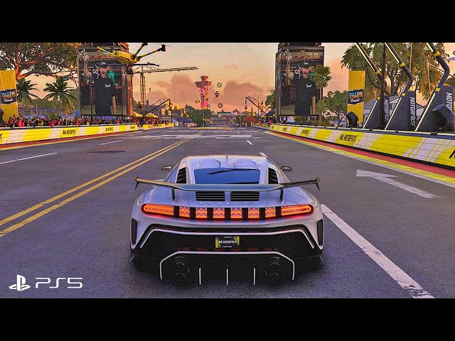 The Crew Motorfest: Donut 🍩 Koenigsegg ou Bugatti? PS5 4k 60fps HDR
