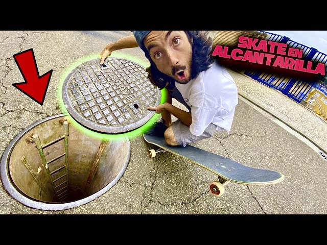 SKATEPARK dentro de las ALCANTARILLAS ?