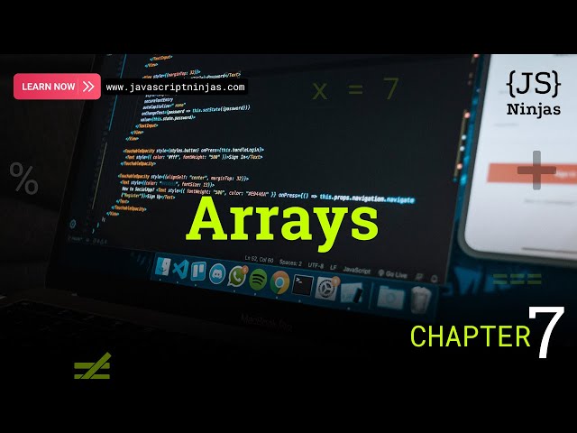JavaScript Arrays Explained | Store & Work With Data | Chapter 7