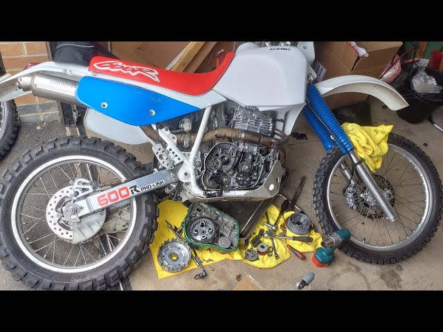 HONDA XR600R - engine check