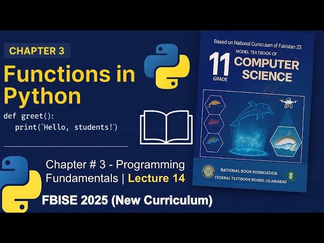 Functions in Python - A Class 11 Guide