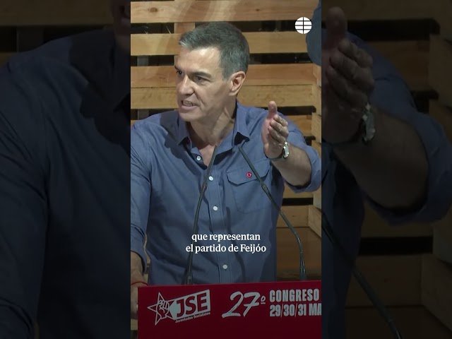 Sánchez accuses the opposition of the PP and Vox of being "trickery" and of wanting to "bring dow...