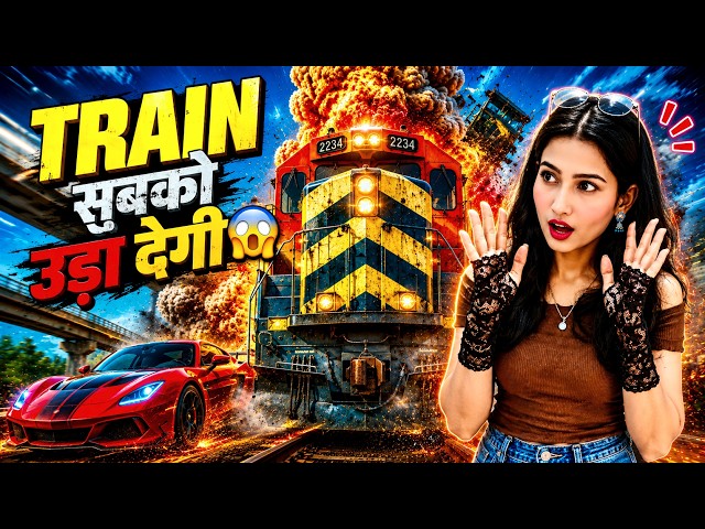 GTA 5 LIVE 🔴 Train Stop Challenge 🚂🔥 | Fail ya Win? 😱