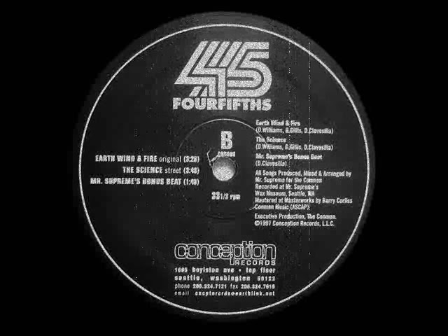 Fourfifths - Earth Wind & Fire (Original) [1997]