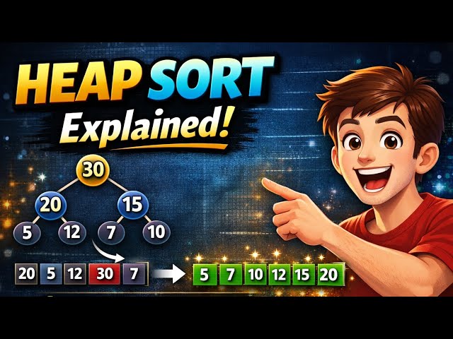 Heap Sort | DAA Sorting Technique