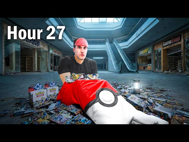 TRAPPED in a Dead Mall Until I Pull Charizard