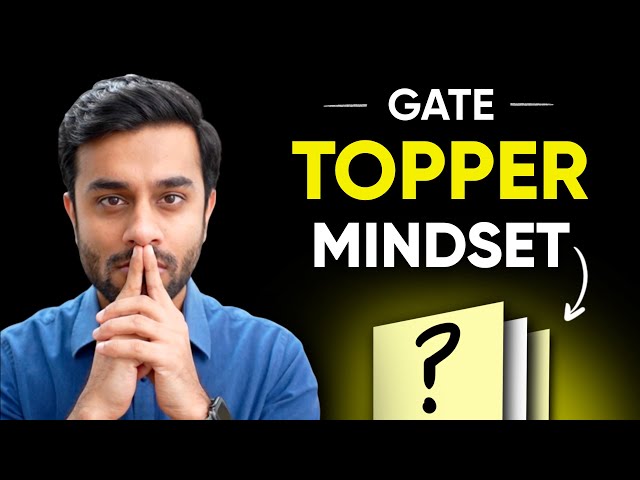 Mindset to get TOP Rank in GATE