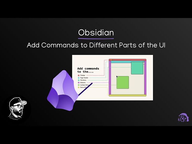Obsidian Commander - Add Commands to Different Parts of the UI