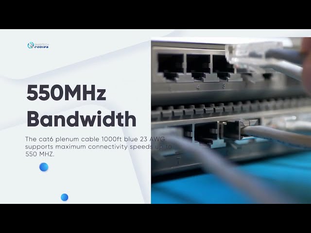 Ultimate buyer Guide: Cat6 Plenum Cable 1000ft 550 Mhz 23 AWG CMP UTP | SmarTech Cables