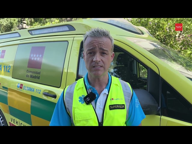 SUMMA112 detalla lo ocurrido en el accidente laboral de Daganzo