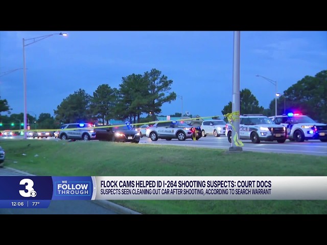 Flock cameras helped identify suspects in deadly I-264 shooting: Docs
