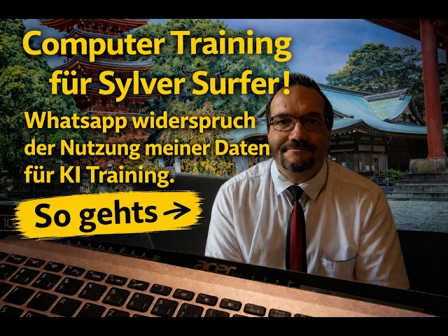 Widerspruch bei Whatsapp gegen die Nutzung meiner Daten fü KI Training.
