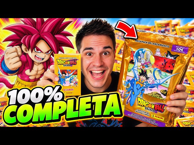 ¿COMPLETO AL 100% la colección DRAGON BALL DAIMA PANINI en un SOLO DÍA? 😱🐉