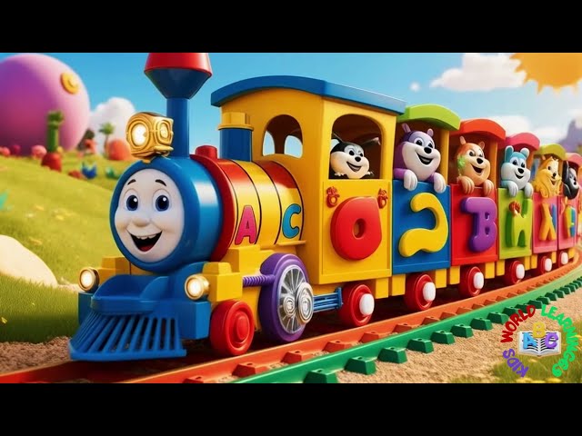 ABC TRAIN SONG | FUN LEARNING for TODDLERS and PRESCHOOLERS